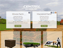 Tablet Screenshot of centralsod.com